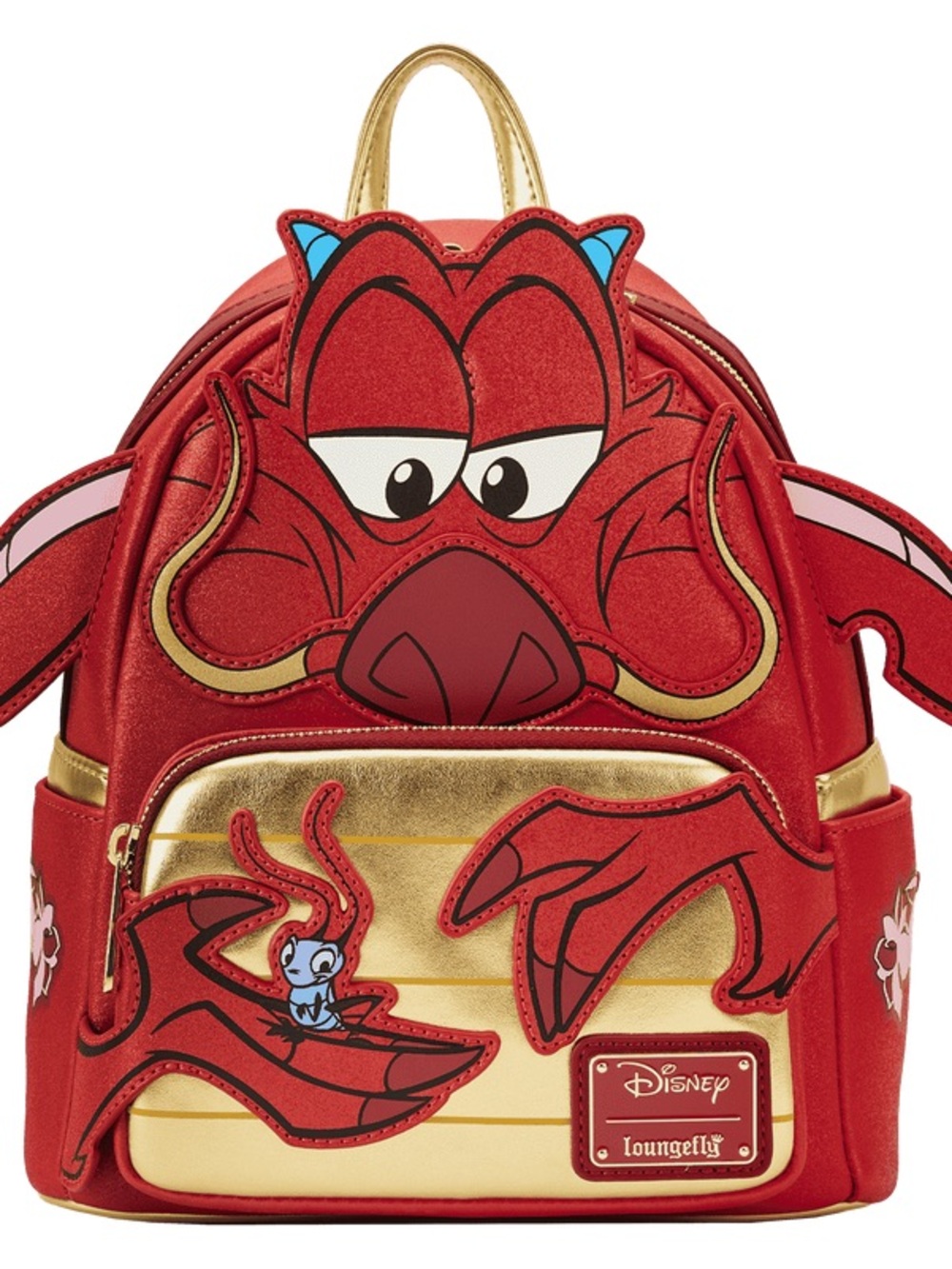 Mushu loungefly glitter mini backpack GRAIL RARE